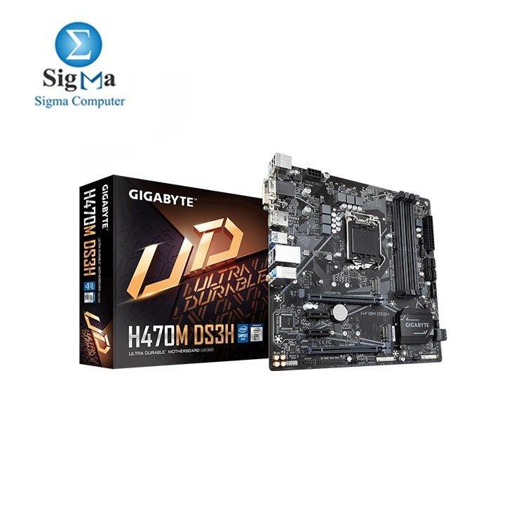 Gigabyte H470M DS3H LGA1200 MOTHERBOARD - Gigabyte | 2150 EGP (18