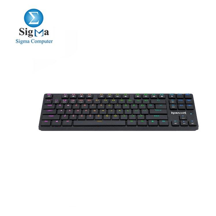 Redragon K539 Anubis 80% Wireless RGB Mechanical Keyboard, 5.0