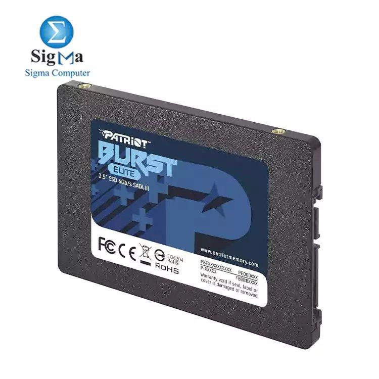 Patriot Burst Elite SATA 3 960GB SSD 2.5 - Patriot | 2550 EGP