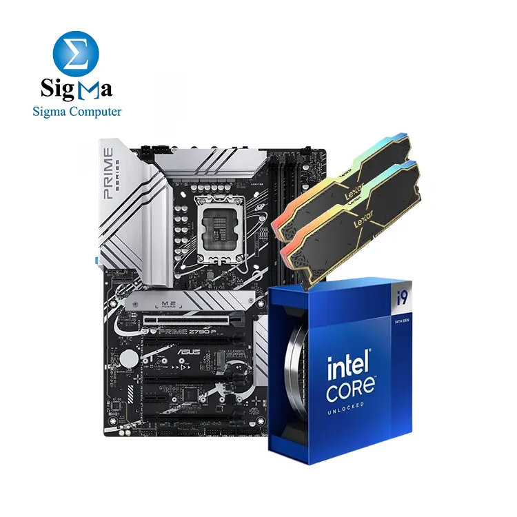 Bundle ASUS PRIME Z790-P Motherboard and Intel Core i9-14900K with