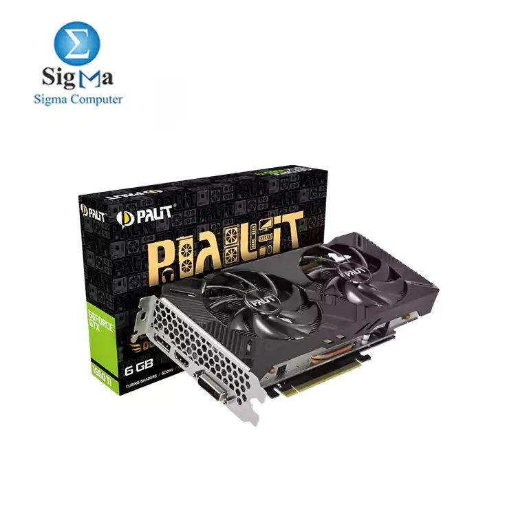 PALIT GeForce® GTX 1660 Ti Dual OC 6G GDDR6 - Palit | 9600 EGP (5