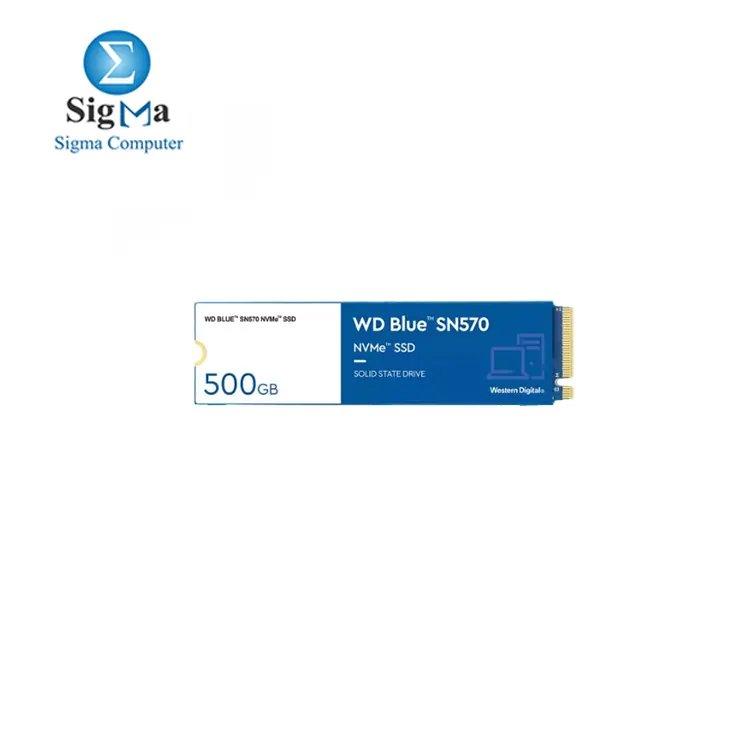 Western Digital 500GB Blue SN570 NVMe™ SSD PCIe Gen3 x4 up to 3500