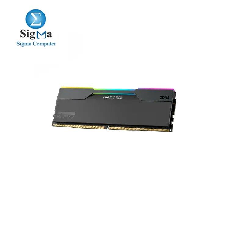KLEVV CRAS V RGB DDR5 48GB (2x24GB) 6400MHz CL32 A-DIE 1.35V