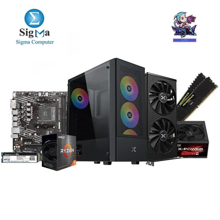 JINX R5 5500 6650XT -013- MSI A520M-A PRO - AMD RYZEN 5-5500