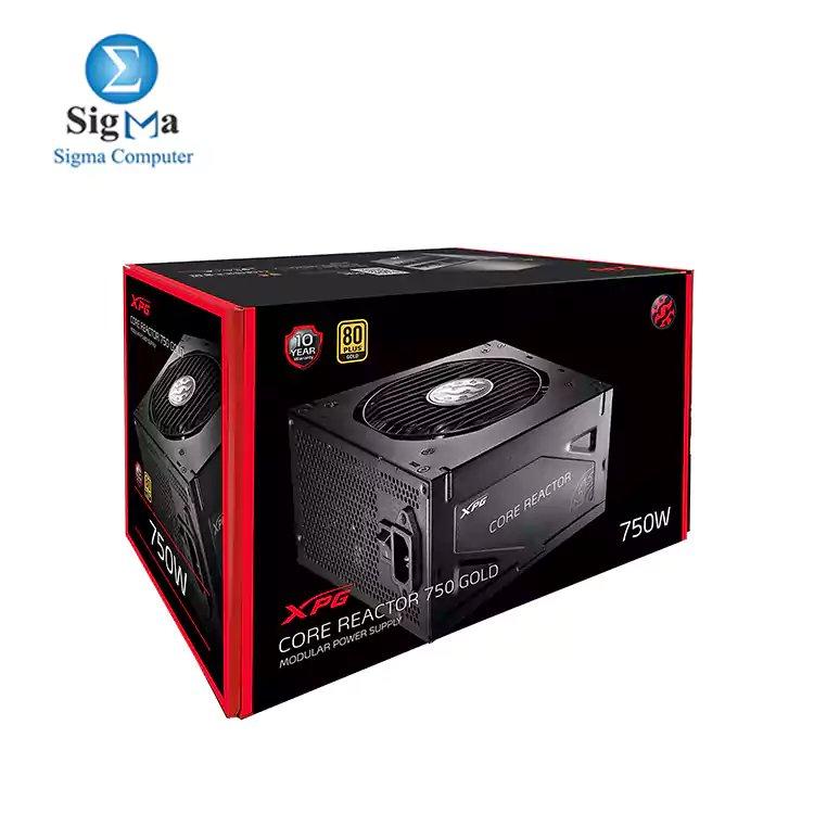 XPG CORE Reactor 750Watt 80 Plus Gold Certified Fully Modular
