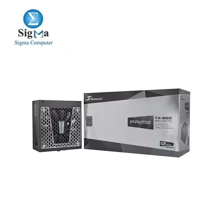 Seasonic PRIME TX-850, 850W 80+ Titanium, Full Modular Power