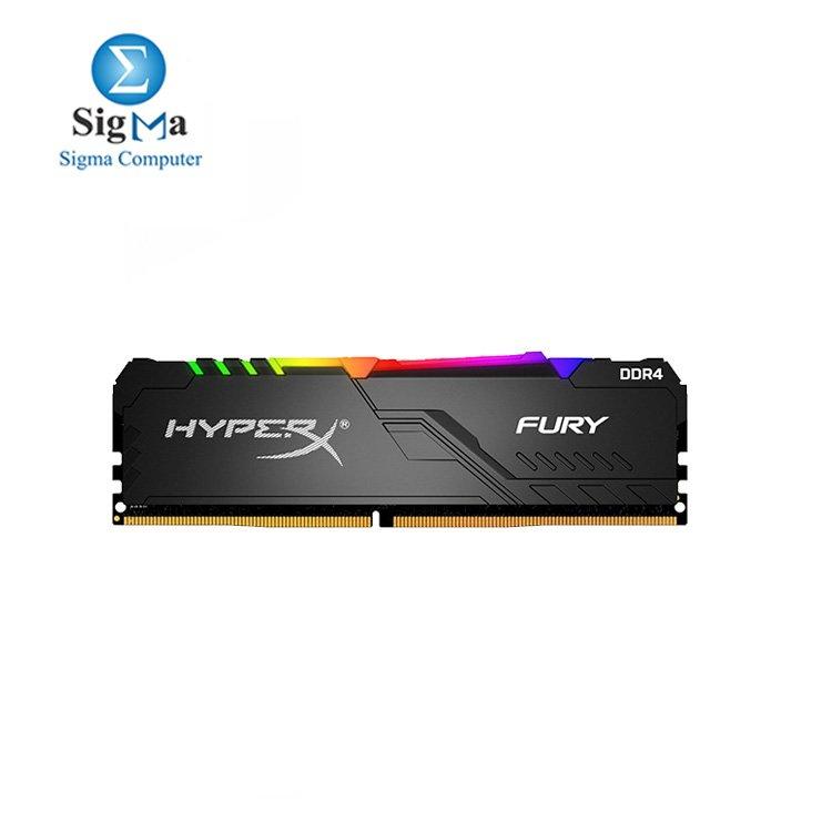 HyperX Fury 8GB 3200MHz RGB DDR4 - HX432C16FB3A/8 - HyperX | 750