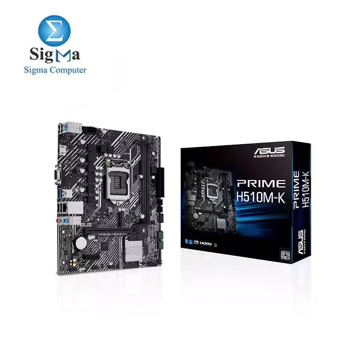 ASUS INTEL PRIME H510M-K micro ATX MOTHERBOARD - ASUS | 4400 EGP