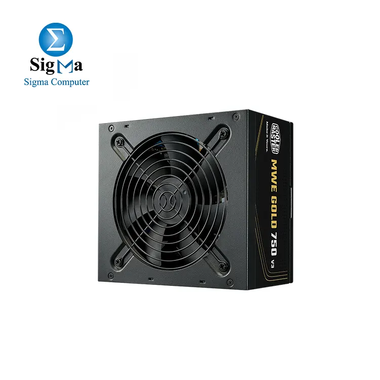 Cooler Master MWE Gold V3 750W ATX 3.1 80 Plus Gold Non-Modular Power Supply