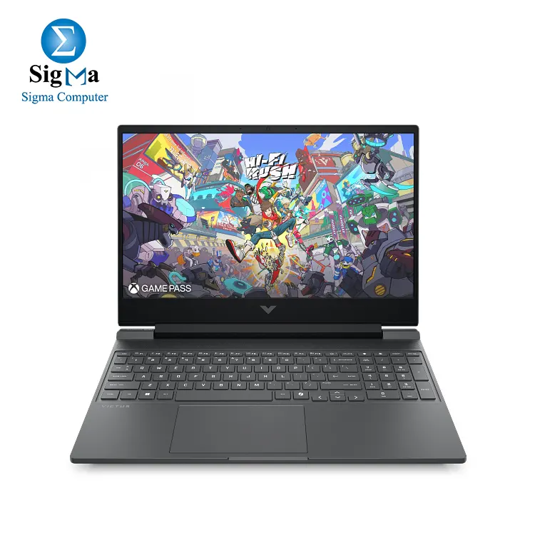 HP Victus 15-fb3093dx - AMD RYZEN 7-7445HS - Nvidia Geforce RTX 4050 6G - 16GB DDR5 5600MHz - 512G SSD M.2 - 15.6" FHD IPS 144Hz - WIN 11 - Silver
