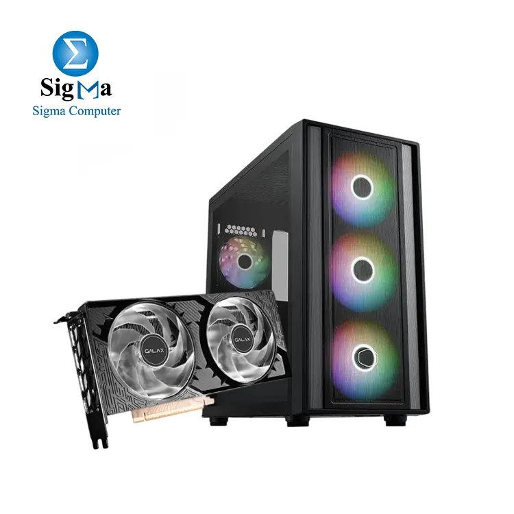 Bundle Cooler Master MasterBox 600 ATX Mid-Tower Case + GALAX RTX 5060 TI 16G 1-Click OC DDR7