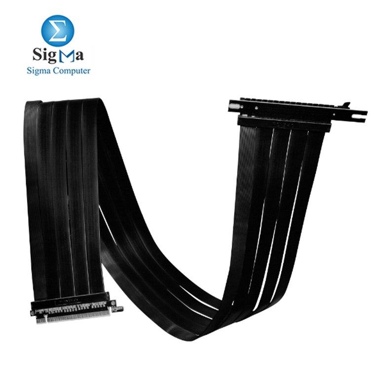 LIAN LI PW-PCIV-4-90 – 900mm PCIe 4.0 x16 Riser Cable with 16GT/s ...